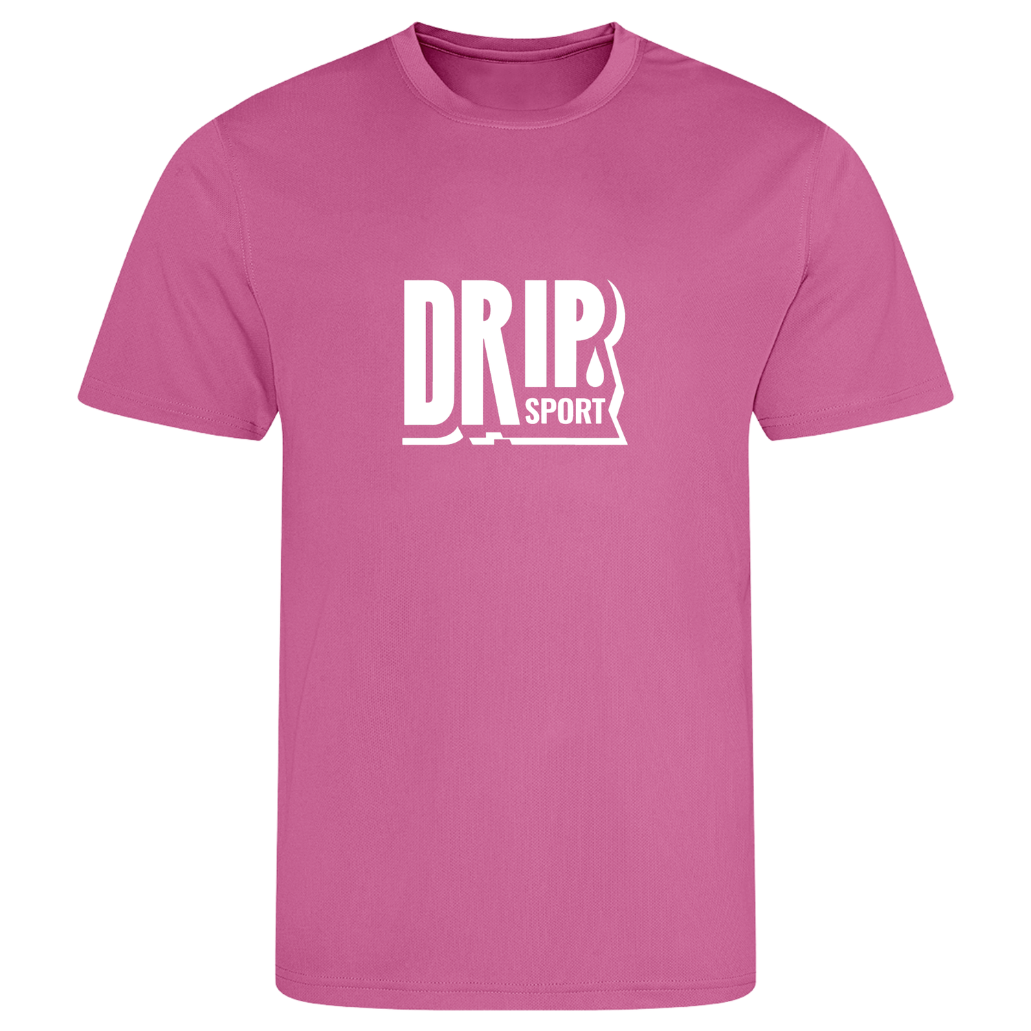 Bold Sports T-Shirt | Relaxed Fit | 14 Colours | Light Weight | White Design