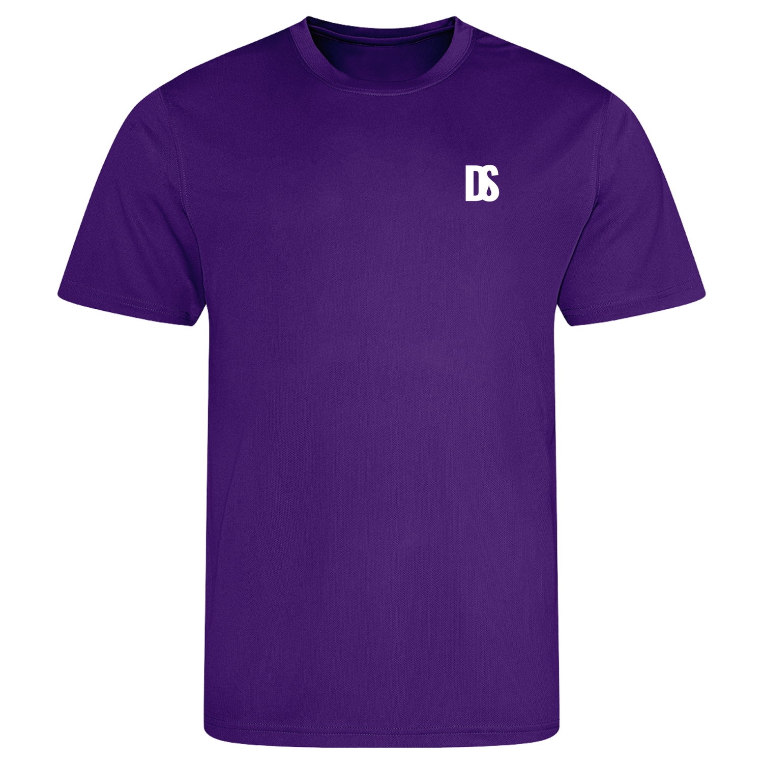 DS Initials Sports T-Shirt | Kids | Regular Fit | 14 Colours | White Design