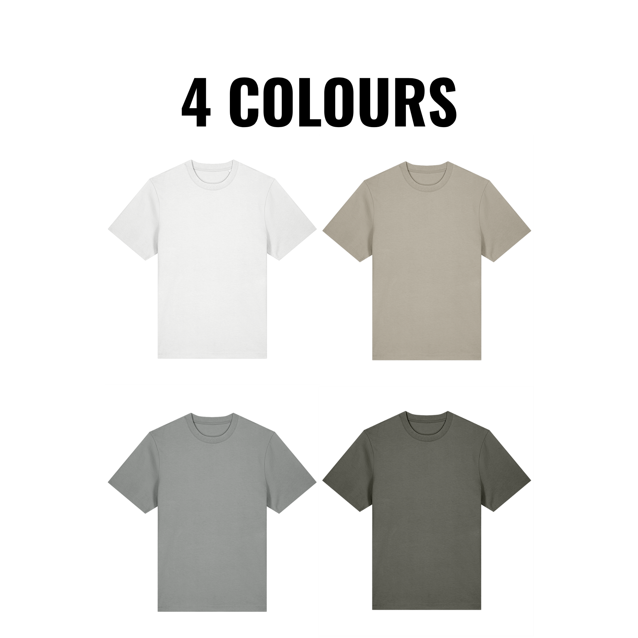DS Initials T-Shirt | 4 Colours | Relaxed Fit | Heavyweight
