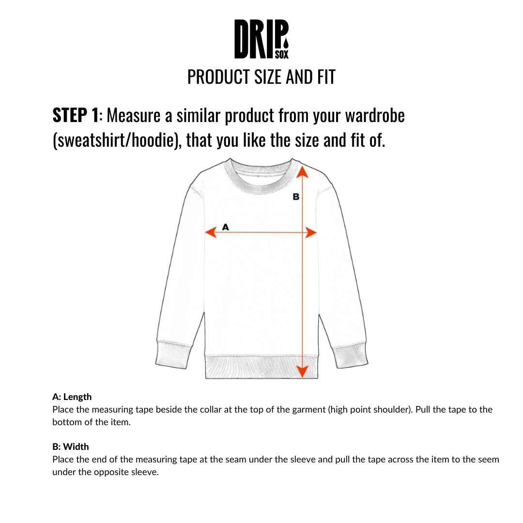 DRIPsox® Signature Kids Sweatshirt | Regular Fit