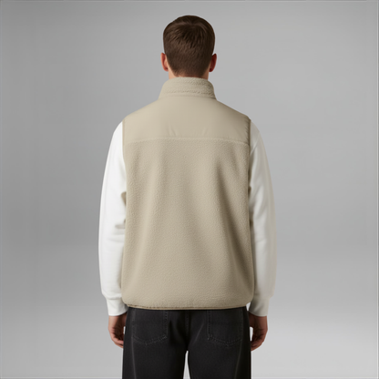 Icon Sherpa Fleece Gilet | 3 Colours | Relaxed Fit