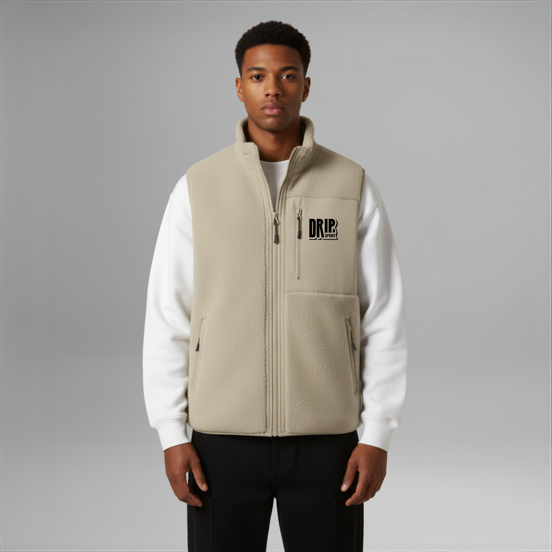 Classic Sherpa Fleece Gilet | 3 Colours | Relaxed Fit