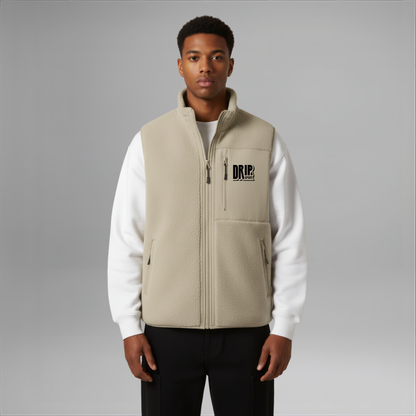 Classic Sherpa Fleece Gilet | 3 Colours | Relaxed Fit