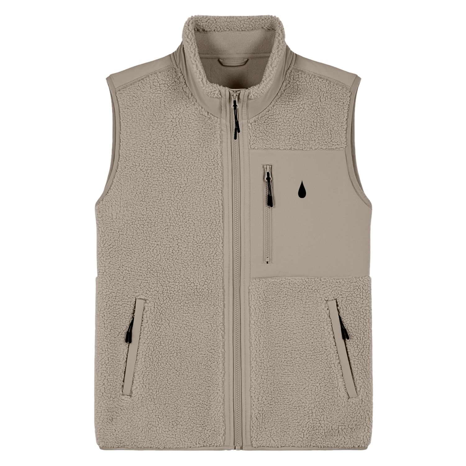Icon Sherpa Fleece Gilet | 3 Colours | Relaxed Fit