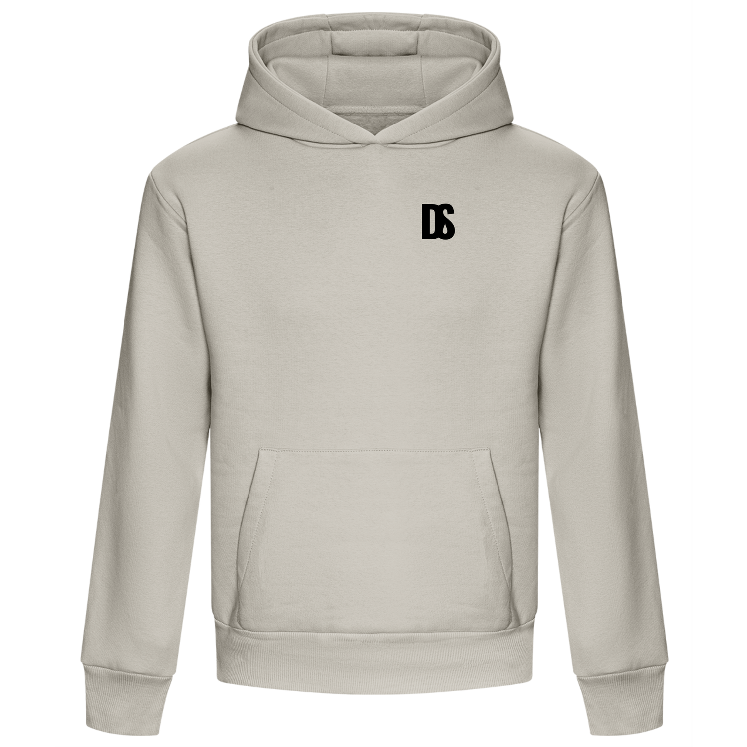 DS Initials Hoodie | 4 Colours | Relaxed Boxy Fit | Heavyweight