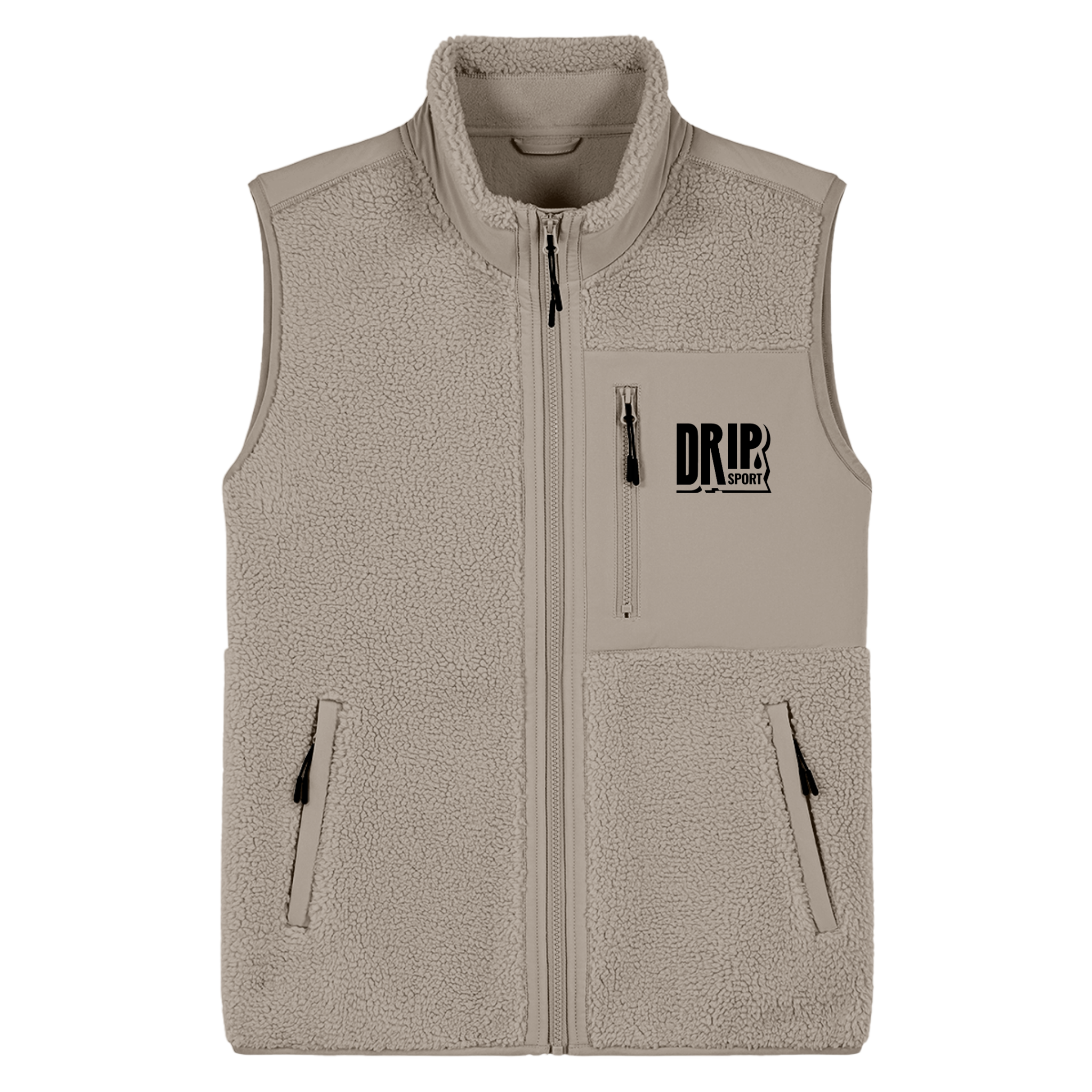 Classic Sherpa Fleece Gilet | 3 Colours | Relaxed Fit