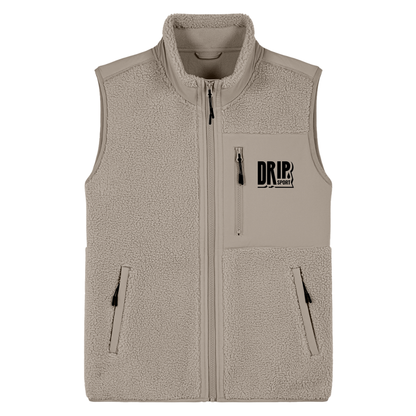 Classic Sherpa Fleece Gilet | 3 Colours | Relaxed Fit