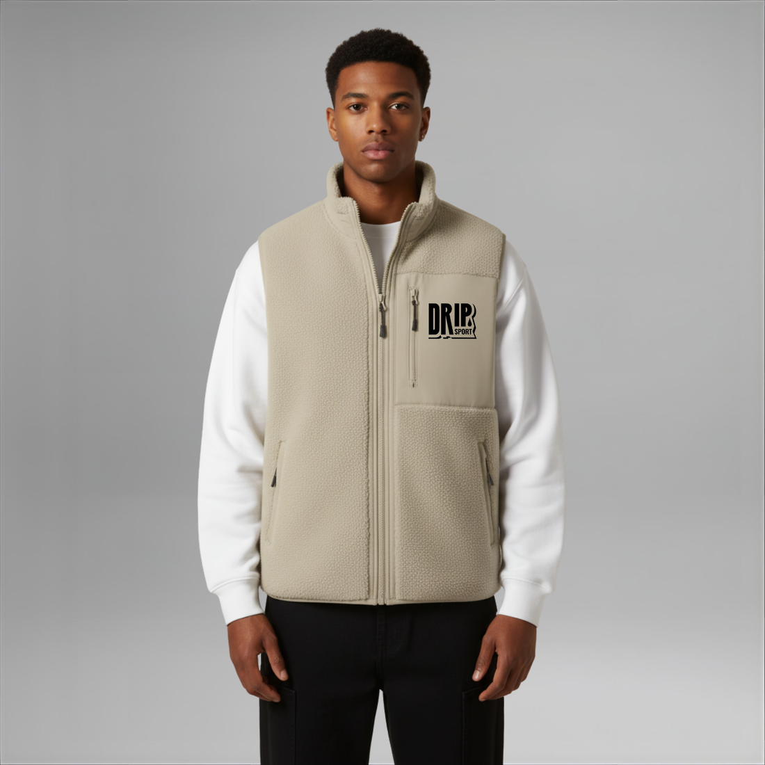 Classic Sherpa Fleece Gilet | 3 Colours | Relaxed Fit