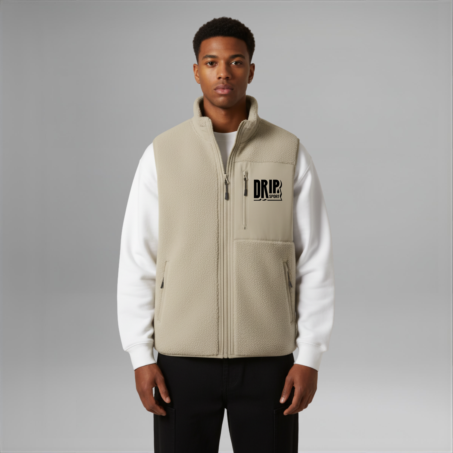 Classic Sherpa Fleece Gilet | 3 Colours | Relaxed Fit