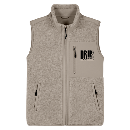 Classic Sherpa Fleece Gilet | 3 Colours | Relaxed Fit