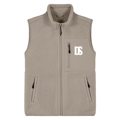 DS Initials Sherpa Fleece Gilet | 4 Colours | Relaxed Fit