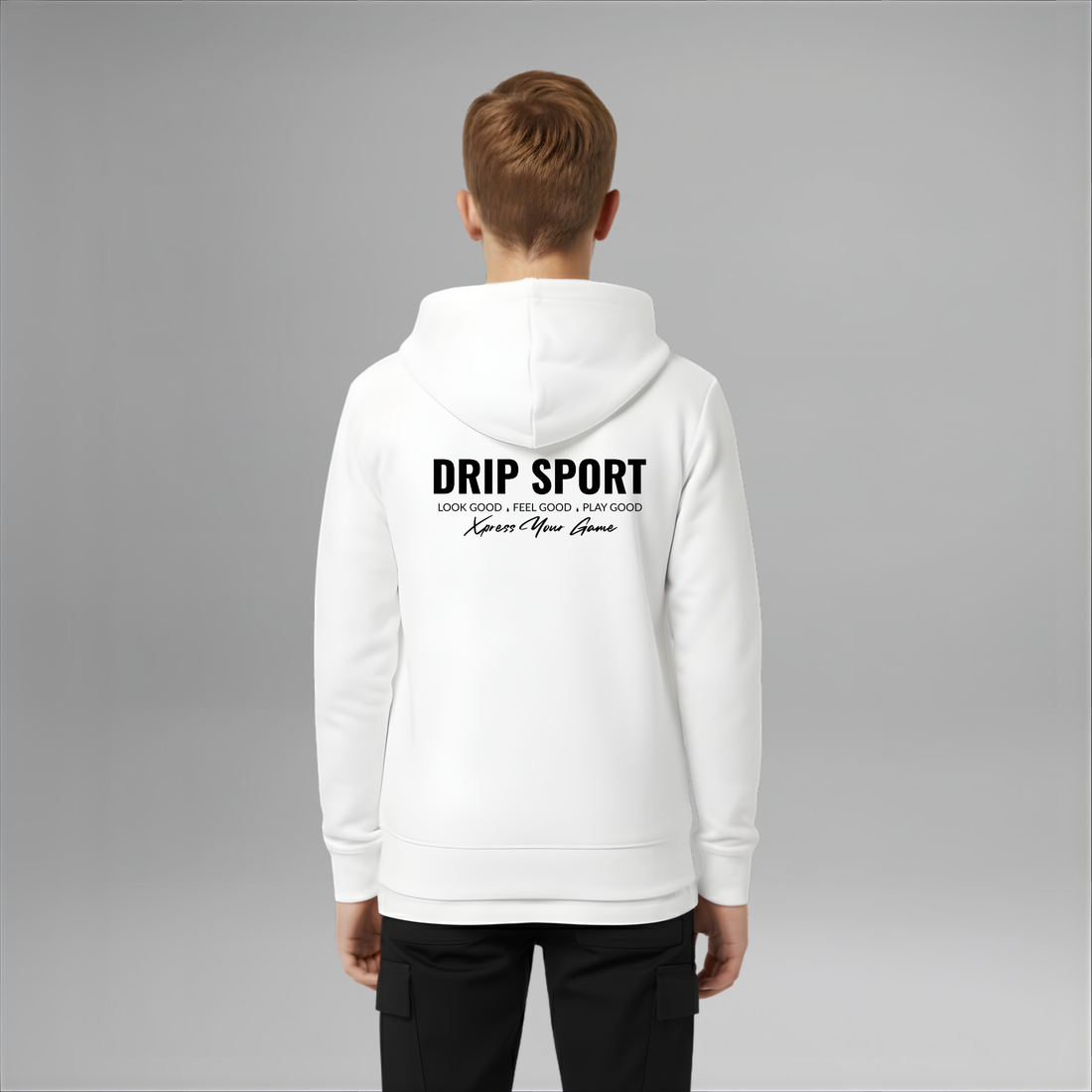 Kids Motto Hoodie | 3 Colours | Regular Fit | Midweight