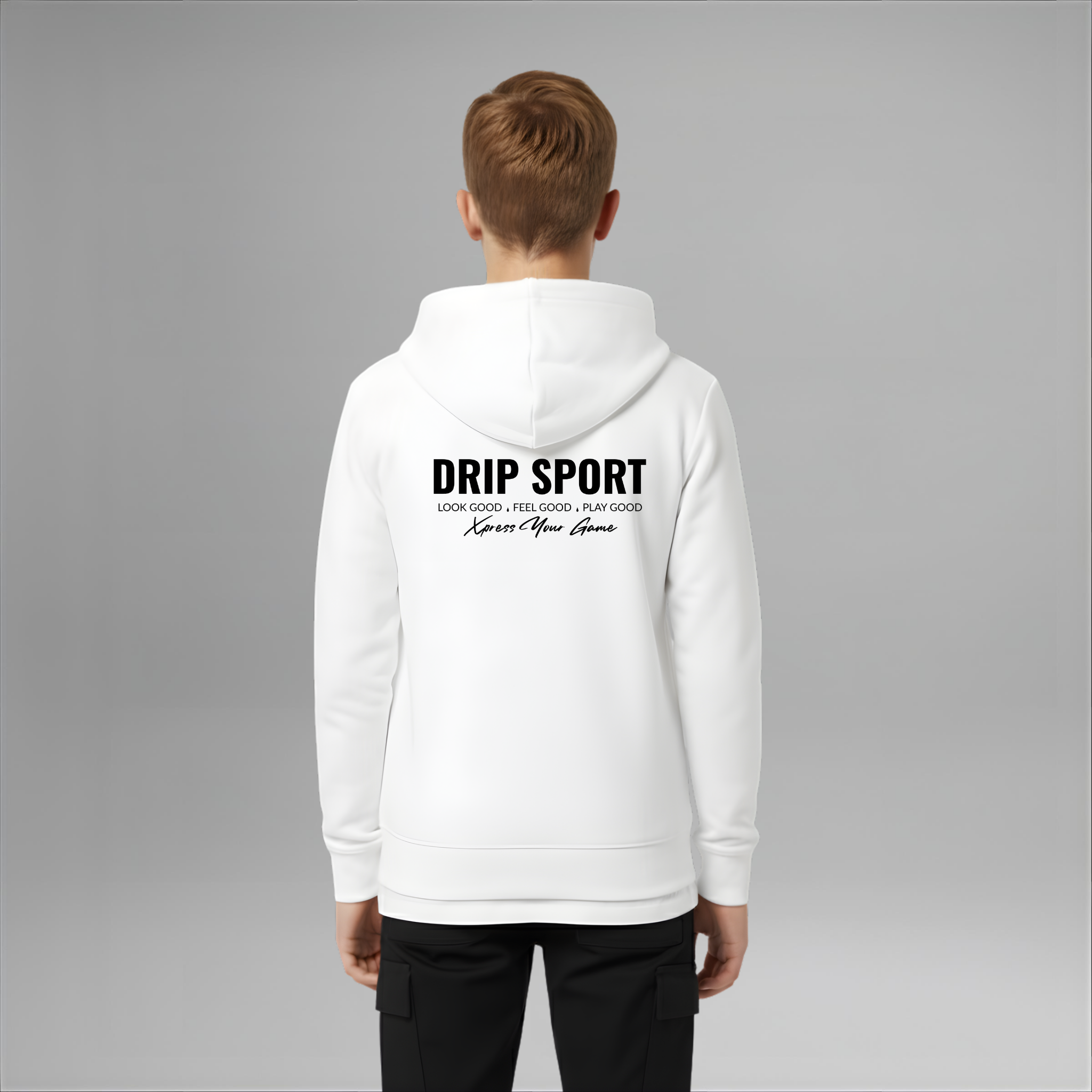 Kids Motto Hoodie | 3 Colours | Regular Fit | Midweight