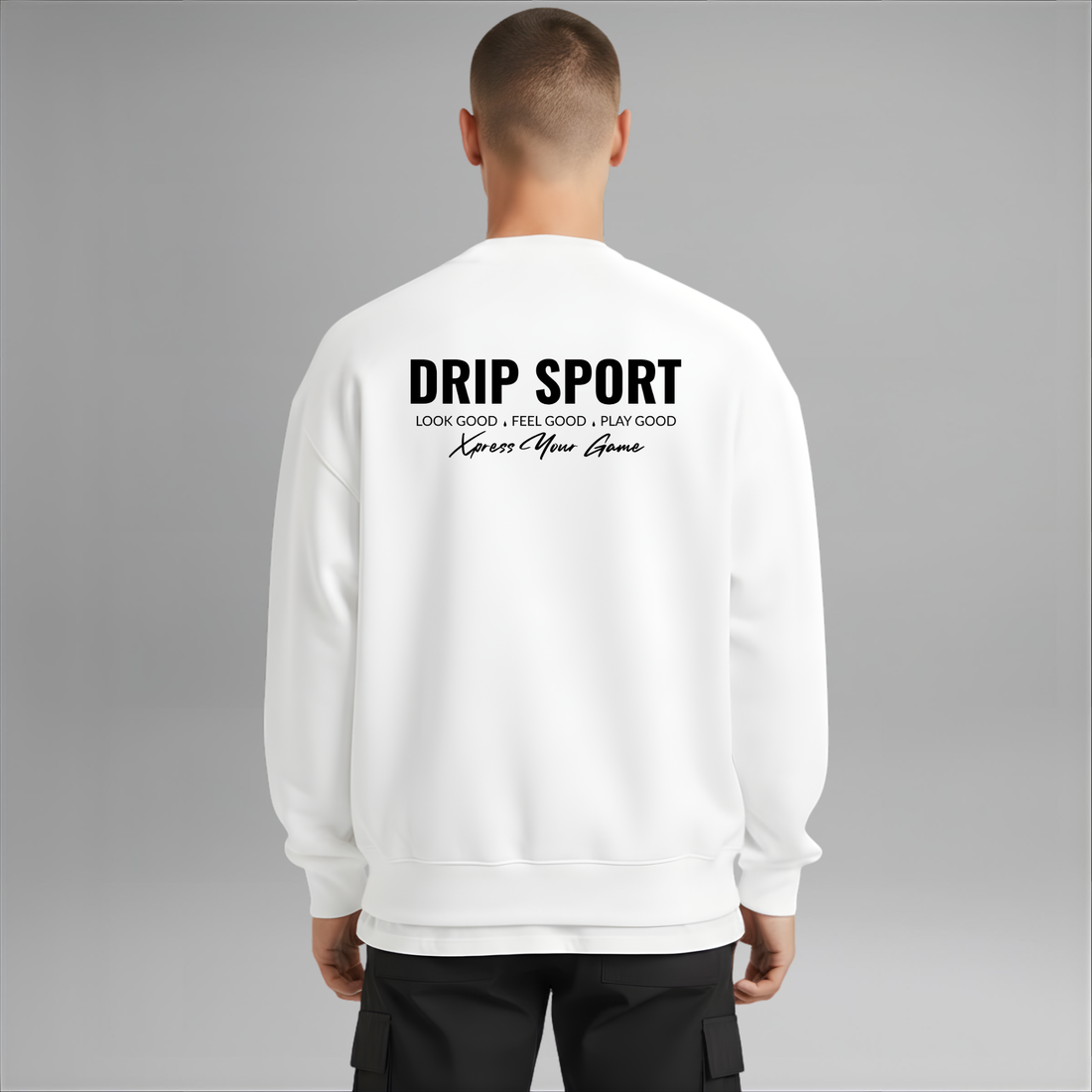 Motto Sweatshirt | 4 Colours | Relaxed Boxy Fit | Heavyweight