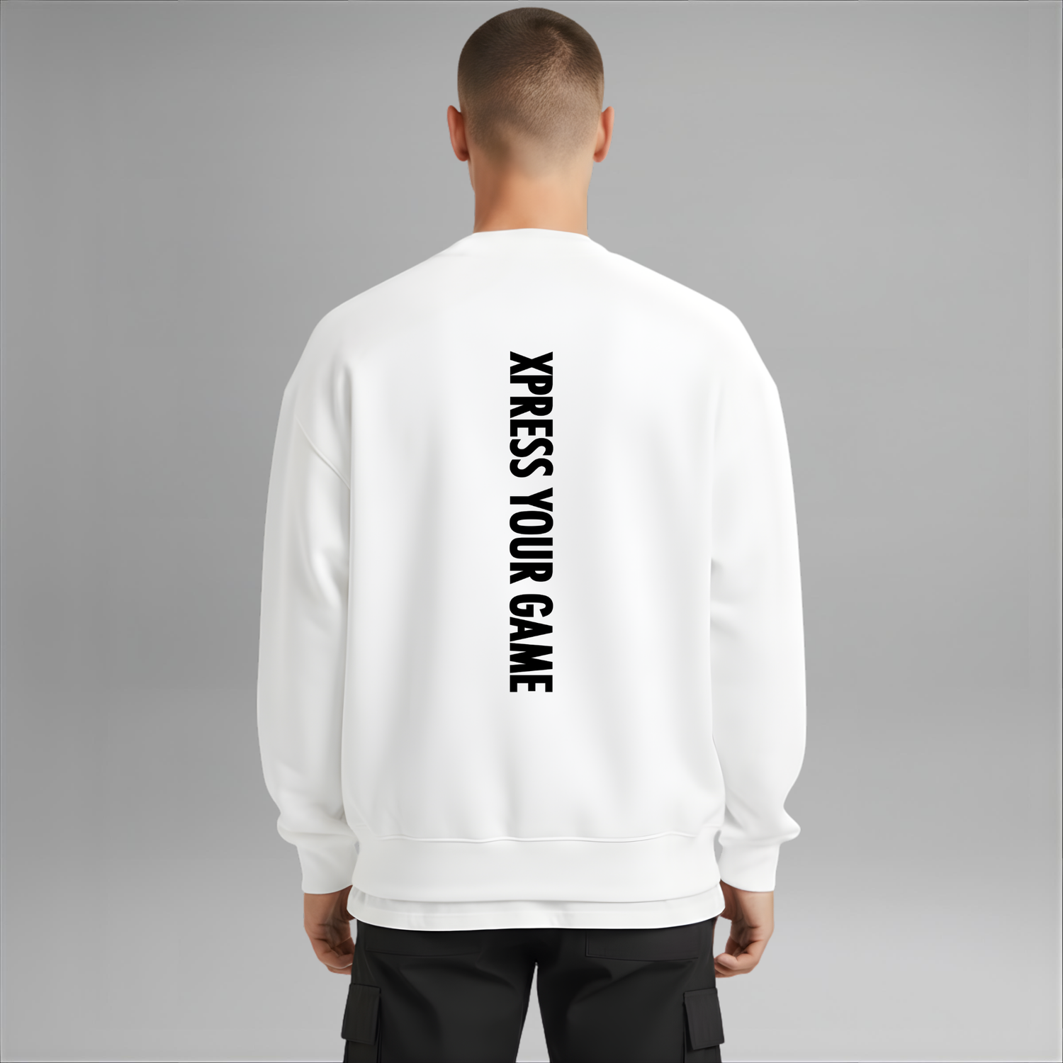 Statement Sweatshirt | 4 Colours | Relaxed Boxy Fit | Heavyweight