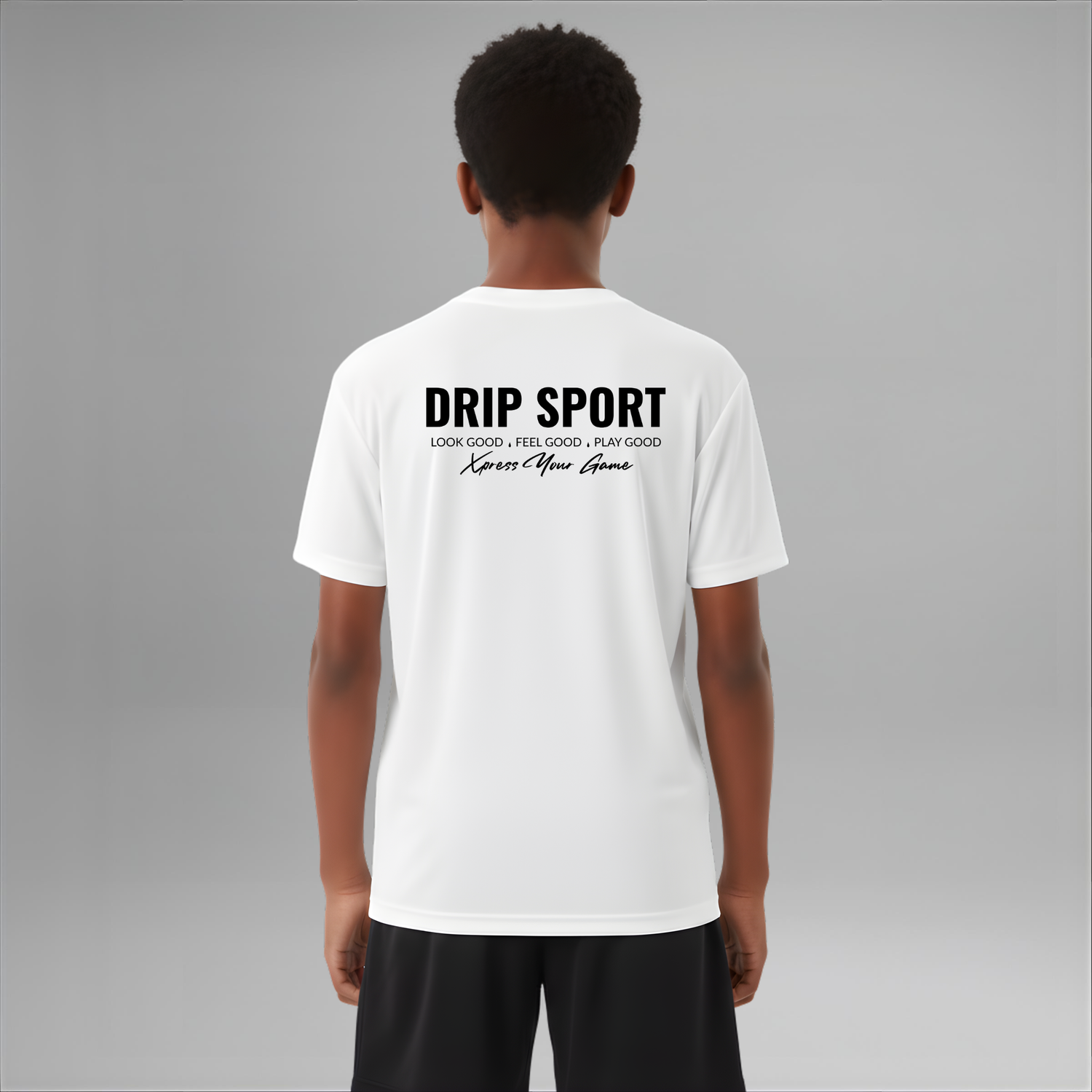 Kids Motto Sports T-Shirt | 4 Colours | Regular Fit | Lightweight