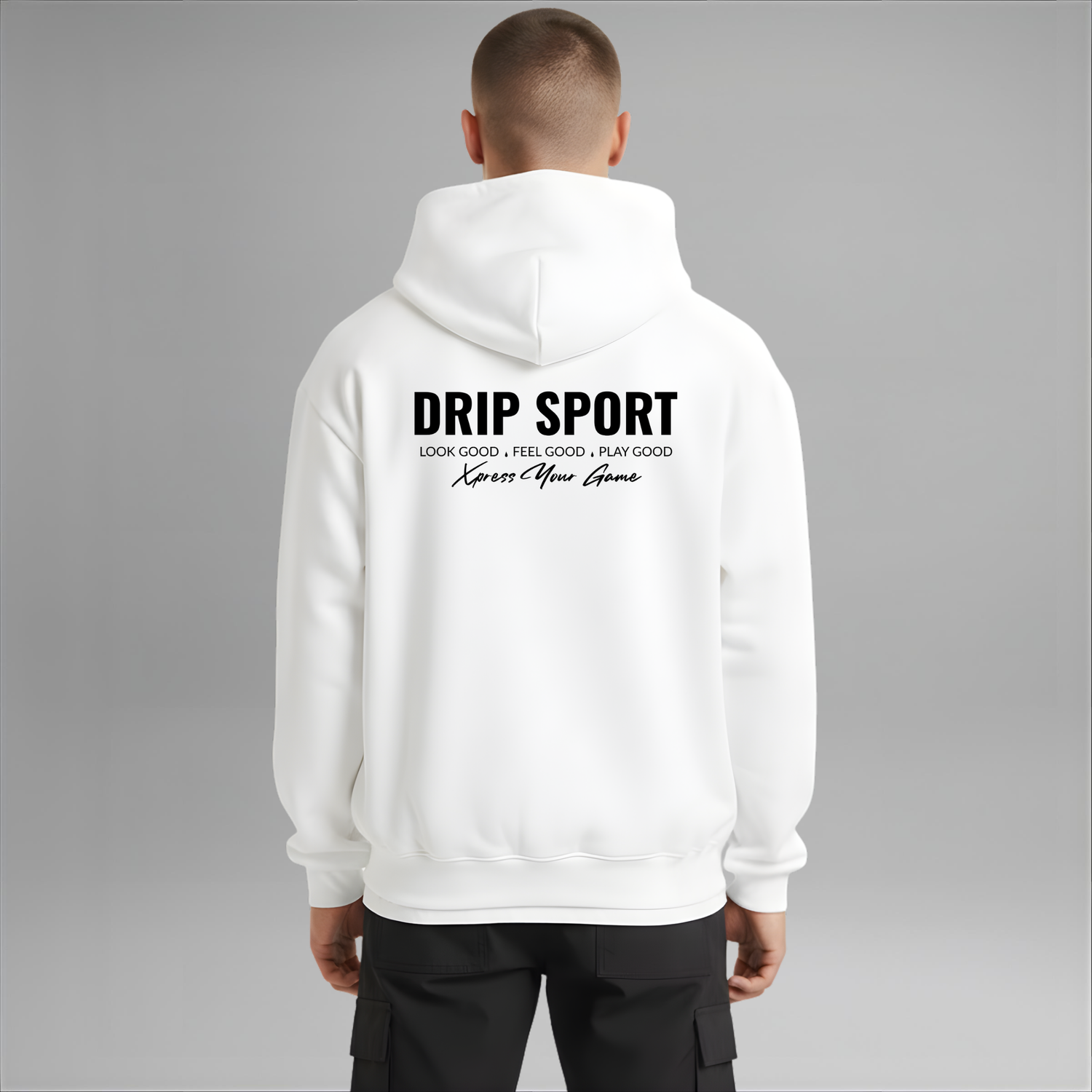 Motto Hoodie | 4 Colours | Relaxed Boxy Fit | Heavyweight