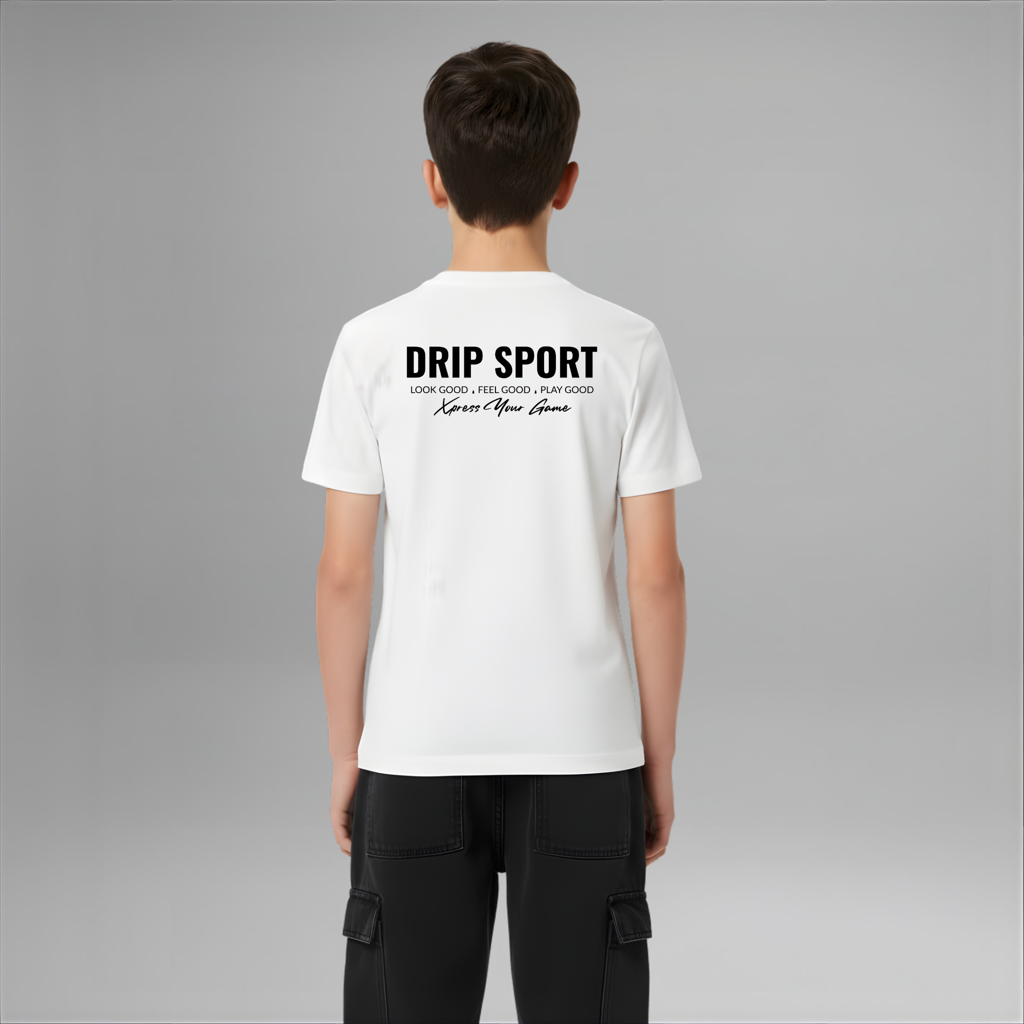 Kids Motto T-Shirt | 2 Colours | Regular Fit | Midweight