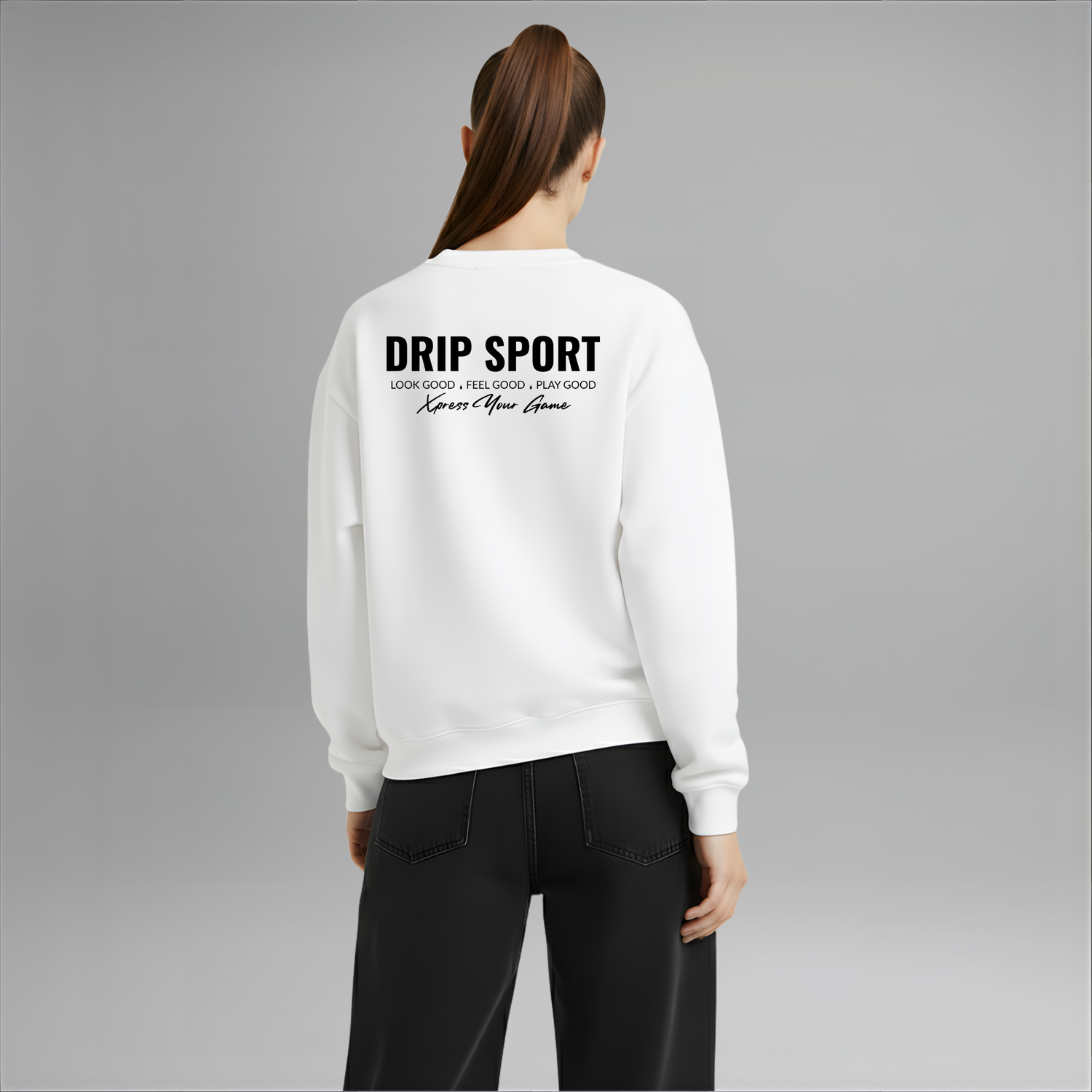 Motto Sweatshirt | 4 Colours | Relaxed Boxy Fit | Heavyweight