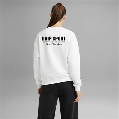 Motto Sweatshirt | 4 Colours | Relaxed Boxy Fit | Heavyweight