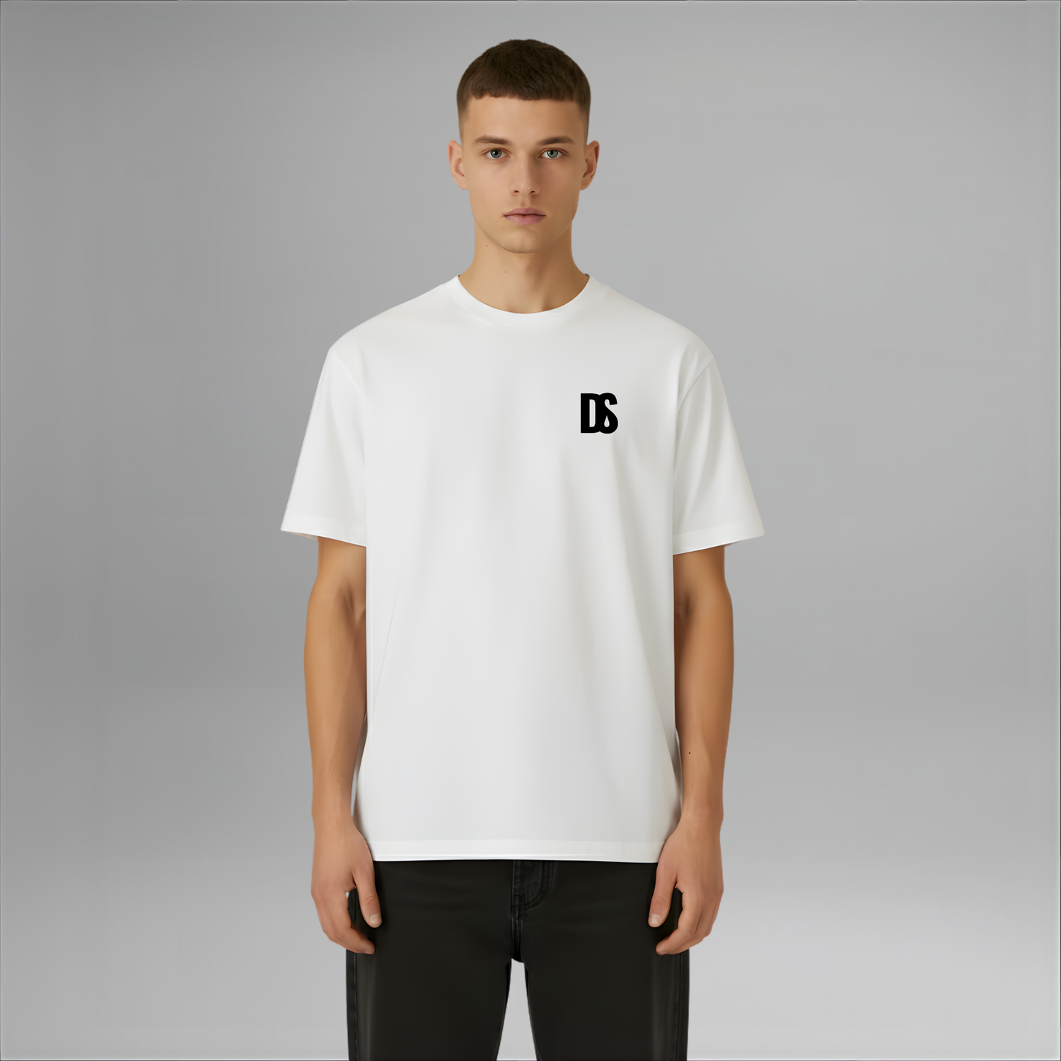 DS Initials T-Shirt | 4 Colours | Relaxed Fit | Heavyweight