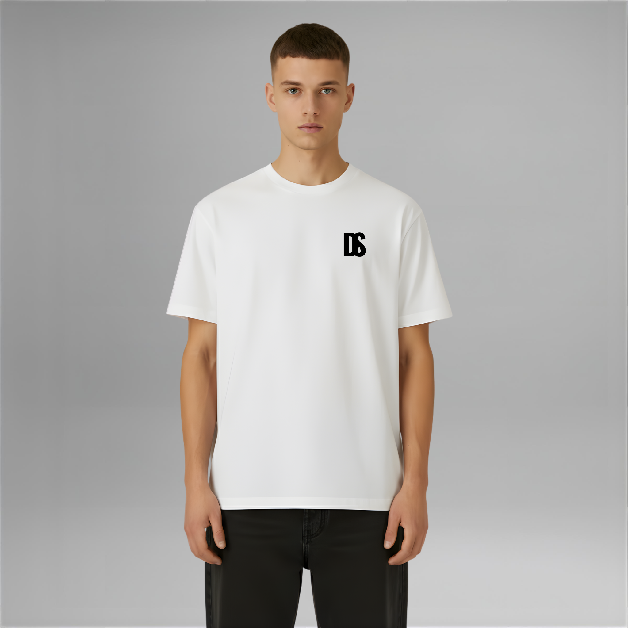 DS Initials T-Shirt | 4 Colours | Relaxed Fit | Heavyweight