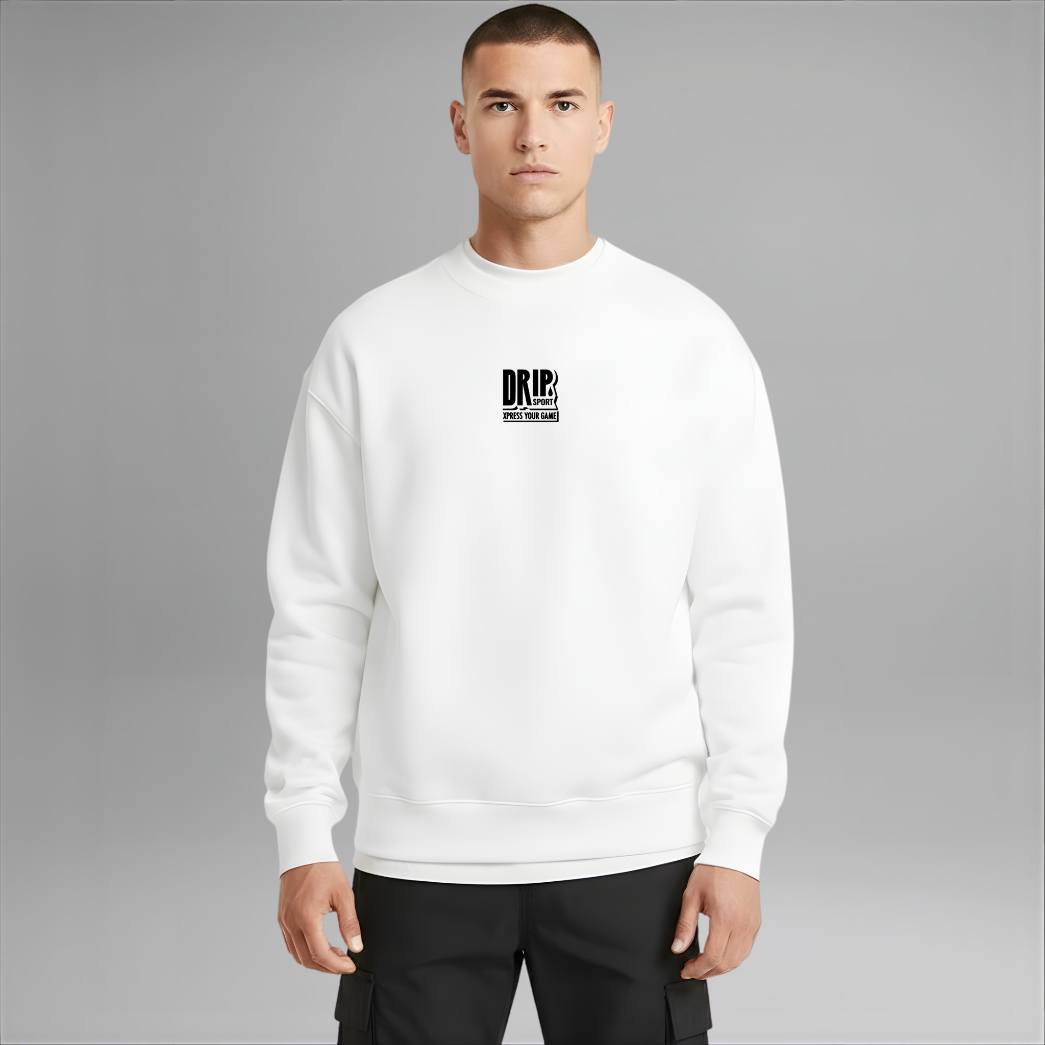 Statement Sweatshirt | 4 Colours | Relaxed Boxy Fit | Heavyweight
