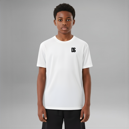 Kids DS Initials Sports T-Shirt | 4 Colours | Regular Fit | Lightweight