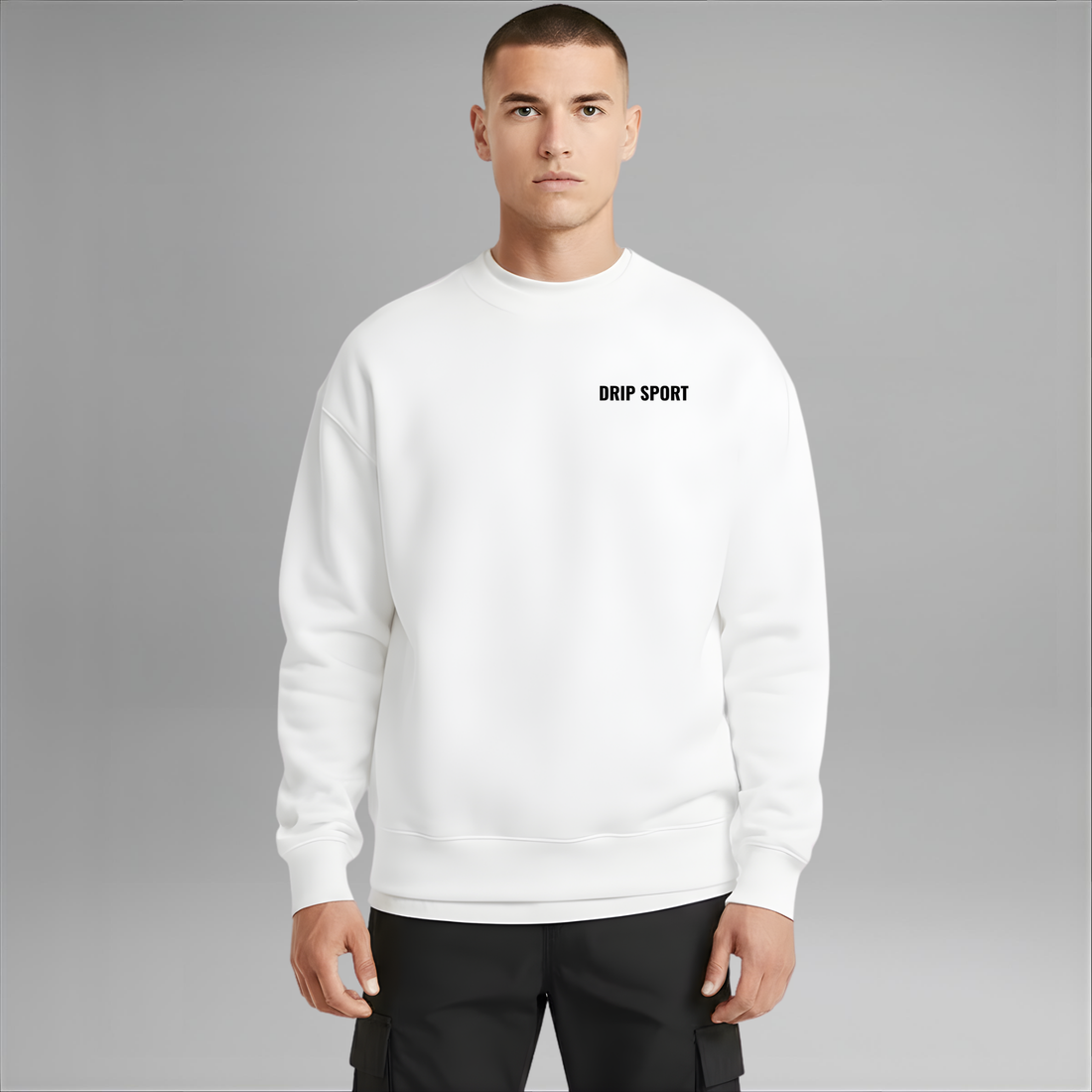 Motto Sweatshirt | 4 Colours | Relaxed Boxy Fit | Heavyweight