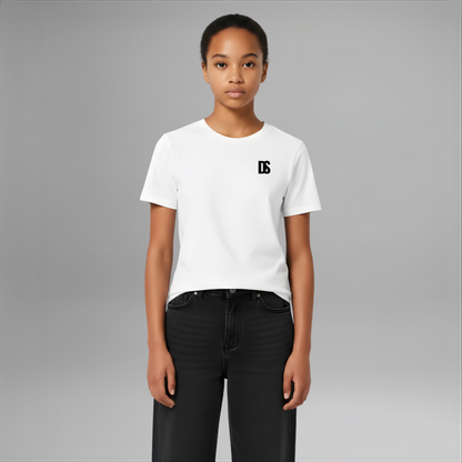 Kids DS Initials T-Shirt | 2 Colours | Regular Fit | Midweight