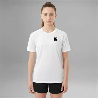 Kids DS Initials Sports T-Shirt | 4 Colours | Regular Fit | Lightweight