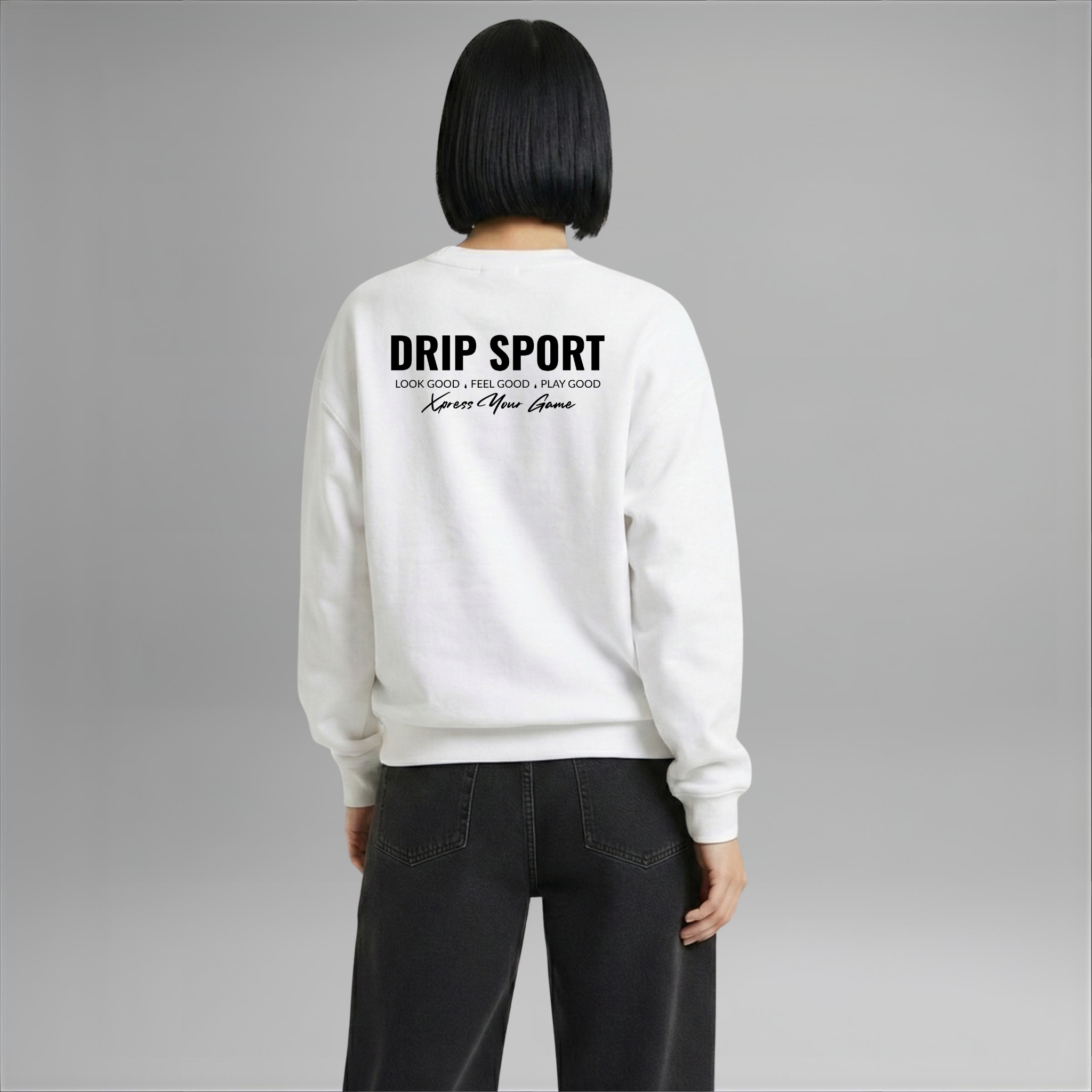 Motto Sweatshirt | 4 Colours | Relaxed Boxy Fit | Heavyweight