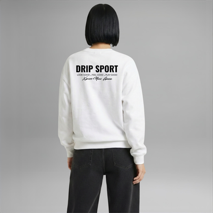 Motto Sweatshirt | 4 Colours | Relaxed Boxy Fit | Heavyweight