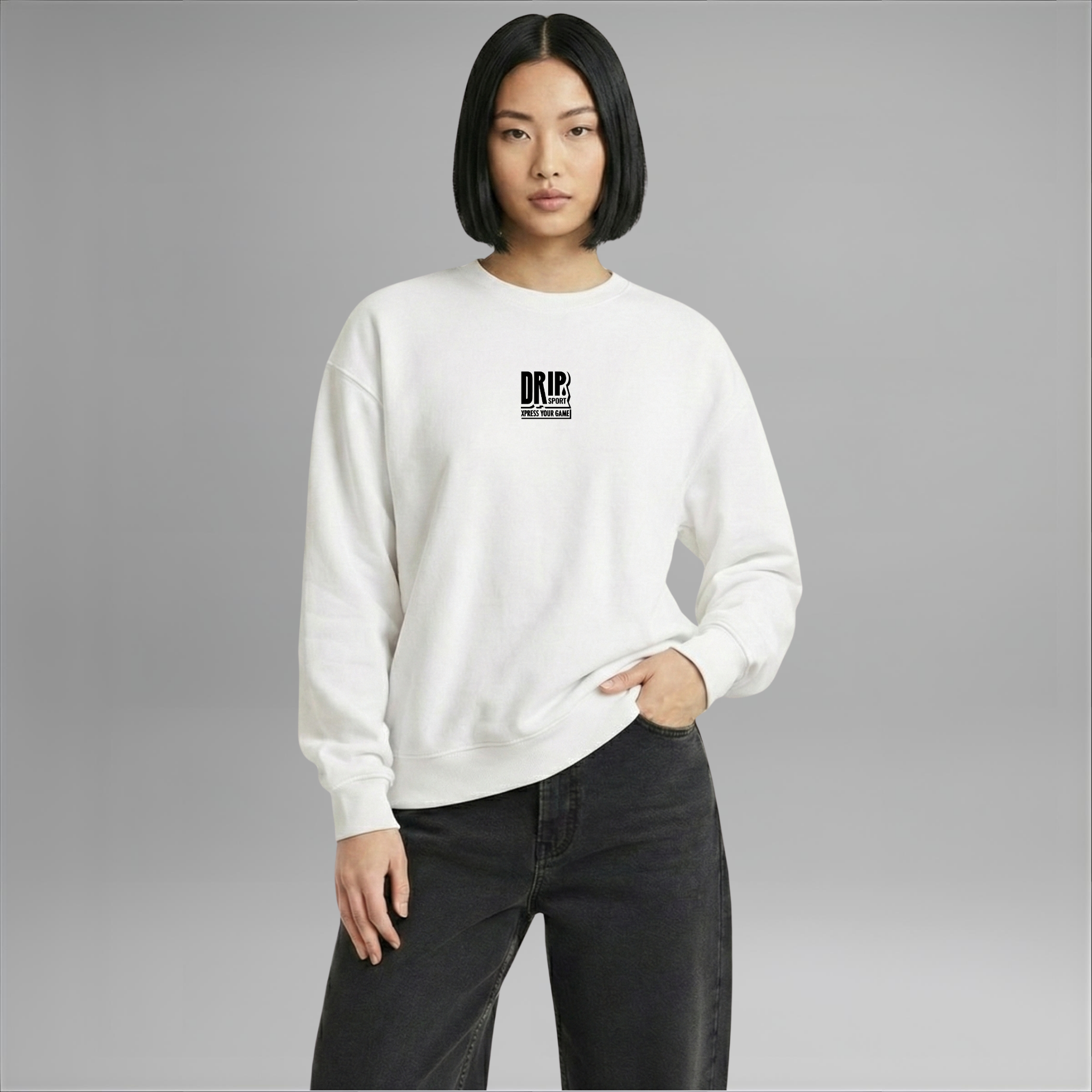 Statement Sweatshirt | 4 Colours | Relaxed Boxy Fit | Heavyweight