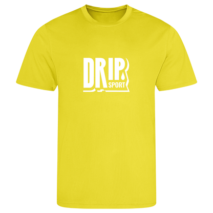 Bold Sports T-Shirt | Relaxed Fit | 14 Colours | Light Weight | White Design
